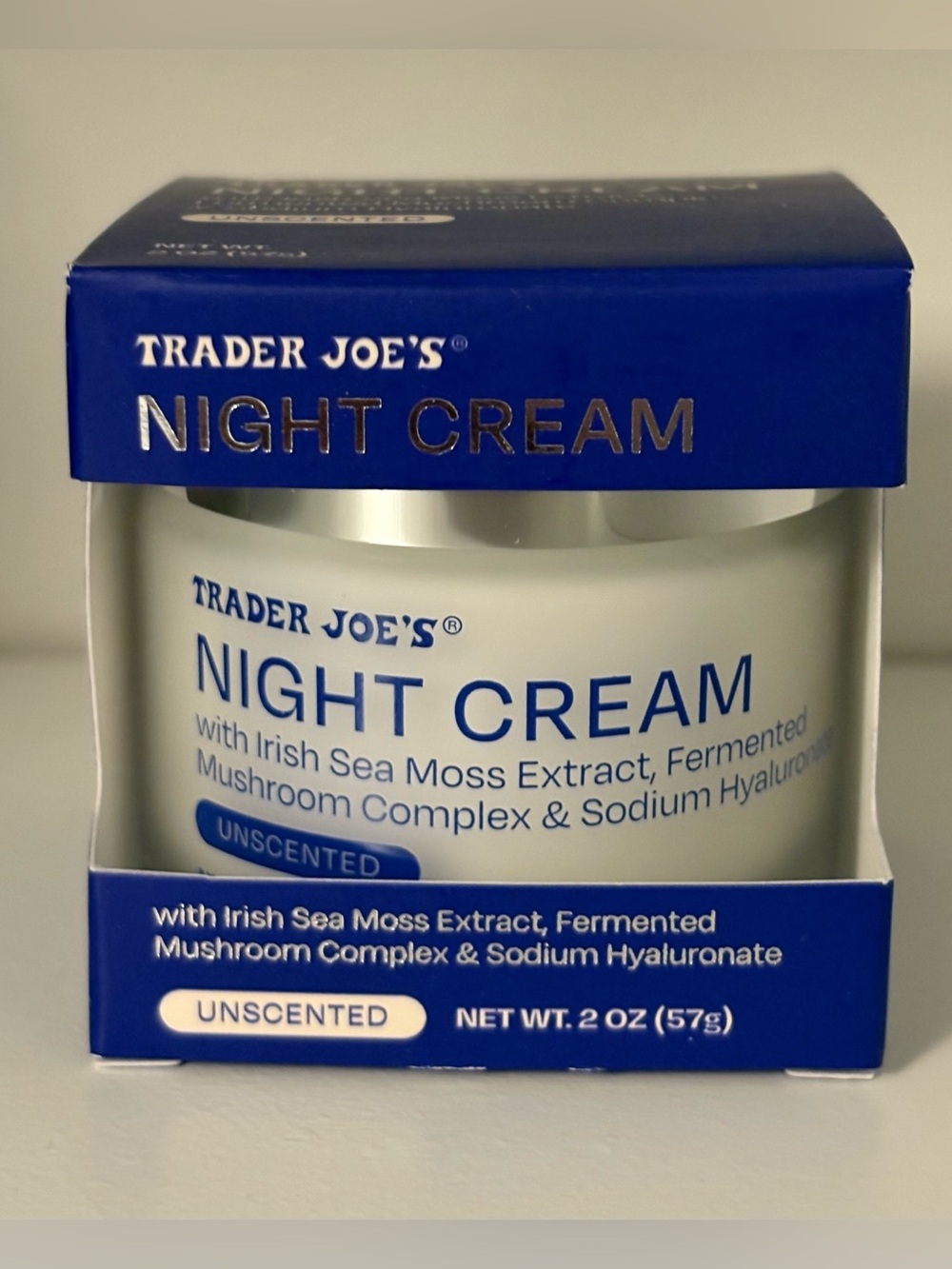 Trader Joe's Night Cream Moisturizer